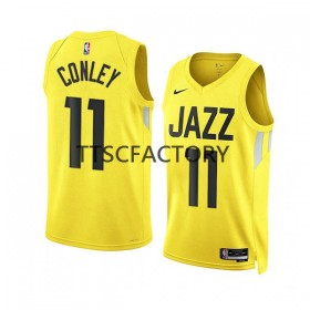 Dres Utah Jazz Mike Conley 11 Nike 2022-23 Icon Edition Žuta boja Swingman - Muške